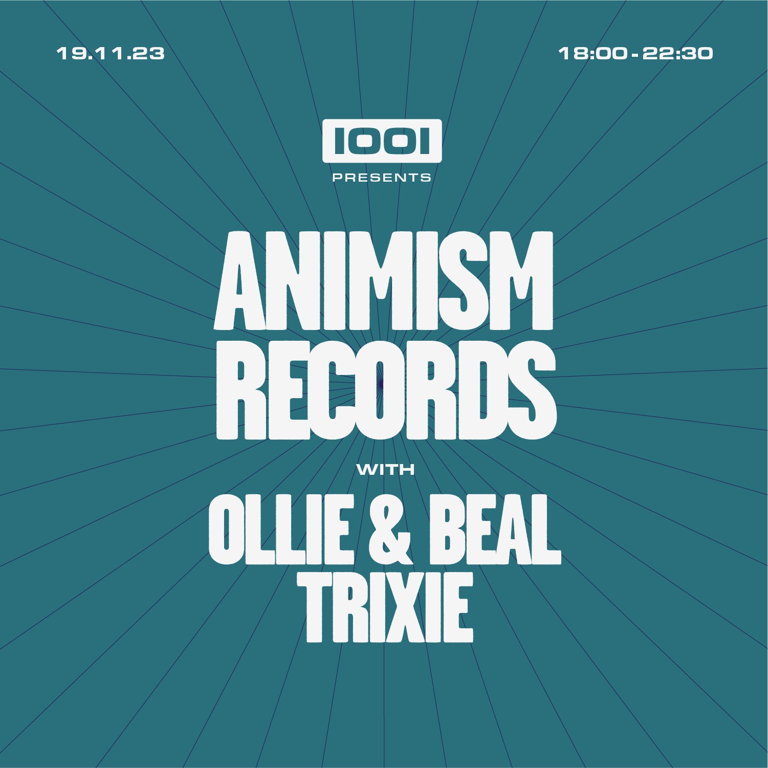 1001 x Animism - CAFÉ 1001