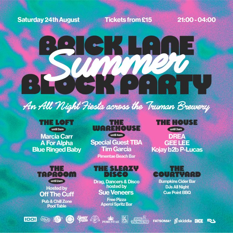 Brick Lane Summer Block Party CAFÉ 1001